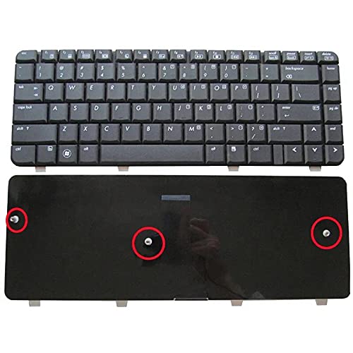 WISTAR Laptop Keyboard Compatible for HP Compaq Presario CQ40 CQ40-100 CQ40-200 CQ40-300 CQ40-400 CQ41 CQ41-205tx CQ41-207 CQ45 CQ45-30 CQ45-100 CQ45-147 CQ45-200 Series